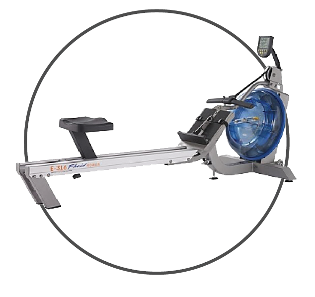 Popular Fitness Product: Water Rower
FluidRower E316